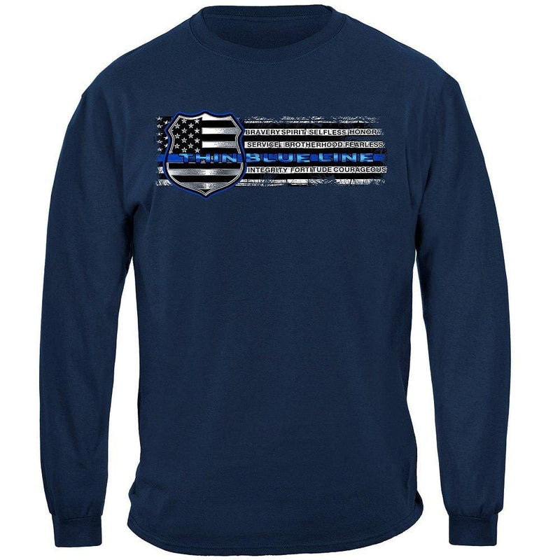 Thin Blue Line Strength, Brother Premium T-Shirt