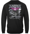 Elite Breed Armed Forces Fight Cancer Premium Long Sleeves