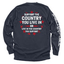 Support The Country You Live In Hoodie