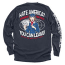 Hate America Offended By Free Speech You can Leave