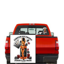 Liquor Up Front Poker Premium Reflective Decal