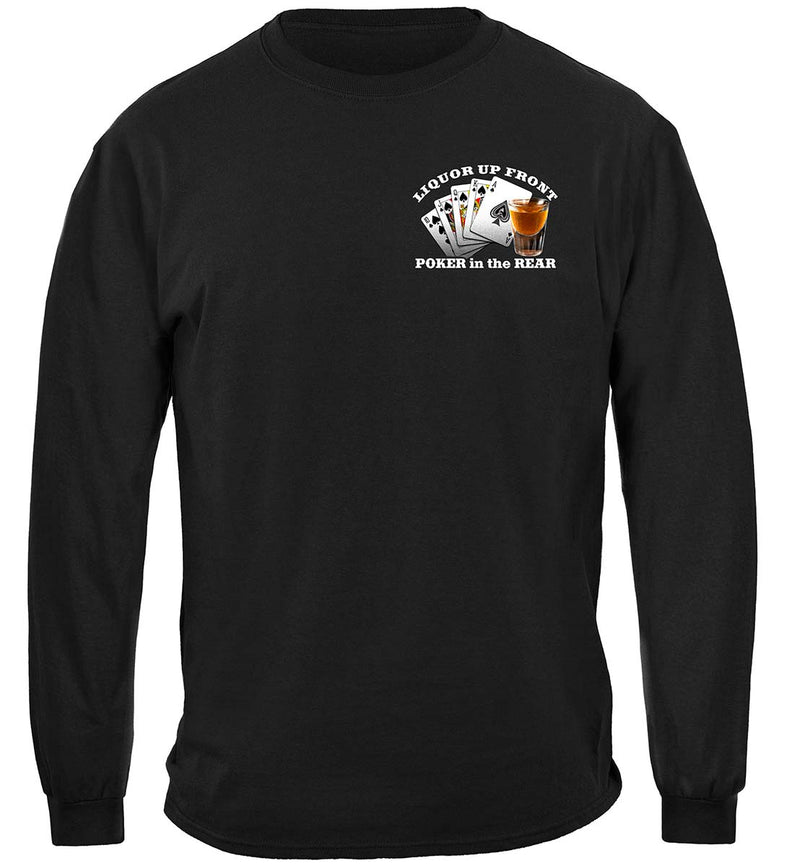Liquor Up Front Premium T-Shirt