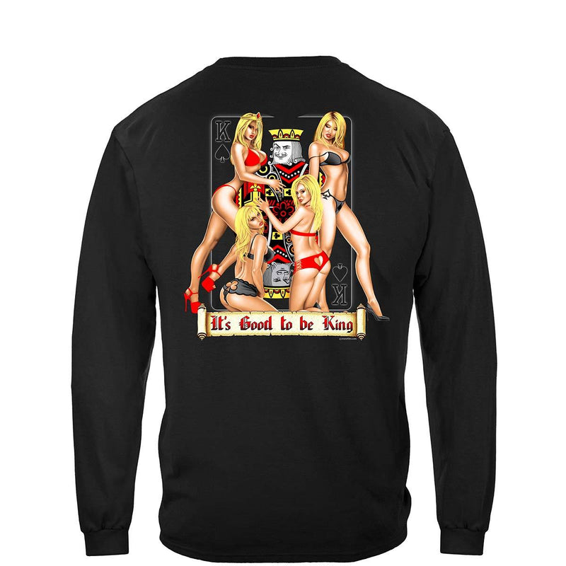 Its Good To Be King Premium Long Sleeves