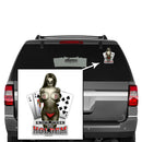 Know When To Hold Them Poker Premium Reflective Decal