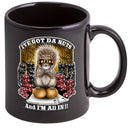 Poker I Got the Nutz Stoneware Black Coffee Mug Gift Set