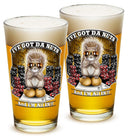 I got the Nutz Poker 16oz Pint Glass Glass Set