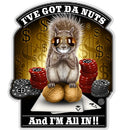 Got the Nutz Poker Premium Reflective Decal