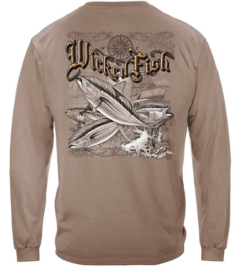 Tuna Tone On Tone Premium Hooded Sweat Shirt