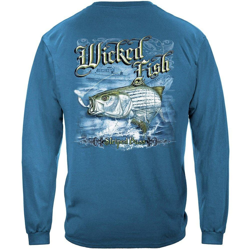 Striped Bass Premium Hooded Sweat Shirt