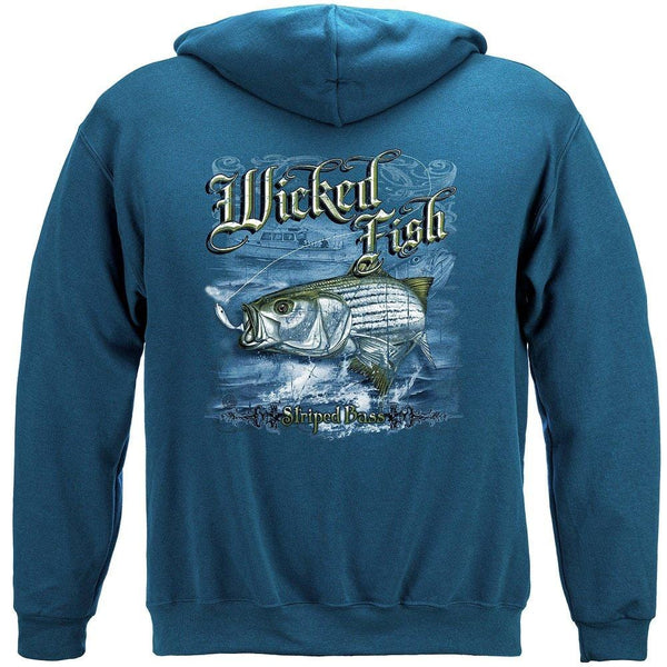 Striped Bass Premium Hooded Sweat Shirt