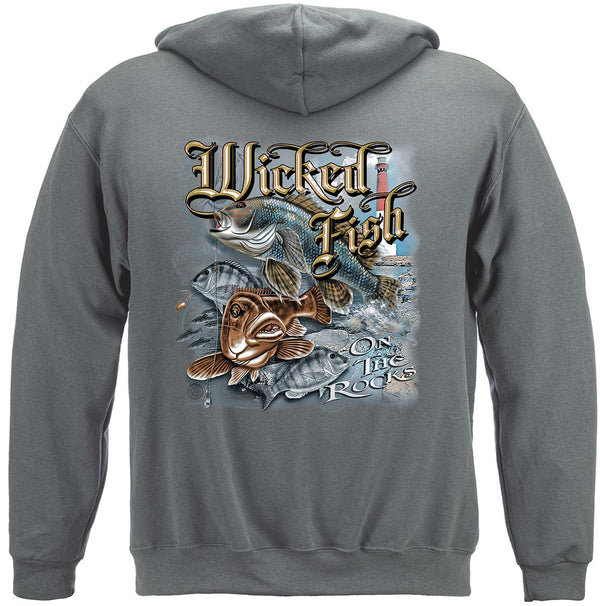 On The Rocks Premium Hooded Sweat Shirt