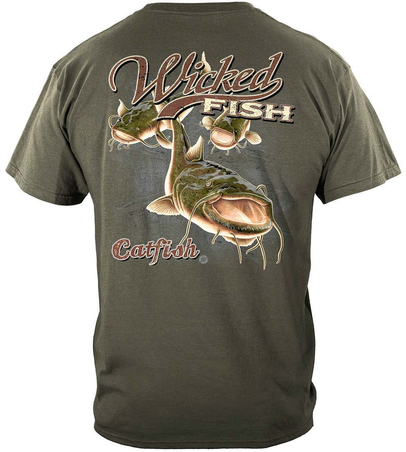 Wicked Fish Catfish Premium Long Sleeves