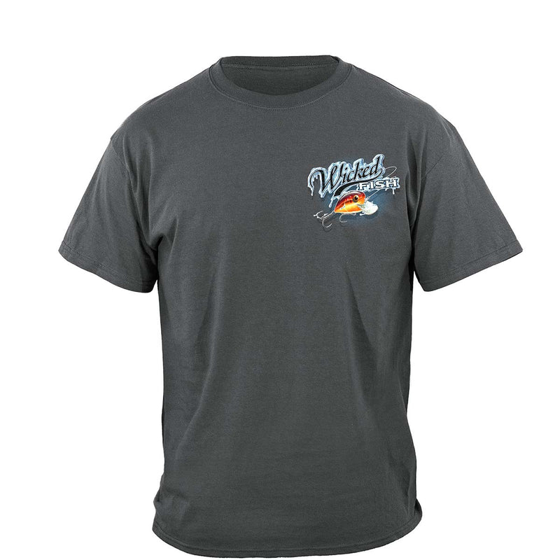 Wicked Fish Large Mouth Bass With Popper Premium Long Sleeves