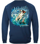 Wicked Fish Striped Bass With Popper Air Born Premium Long Sleeves