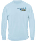 Wicked Fish Crab And Star Fish Premium Hooded Sweat Shirt