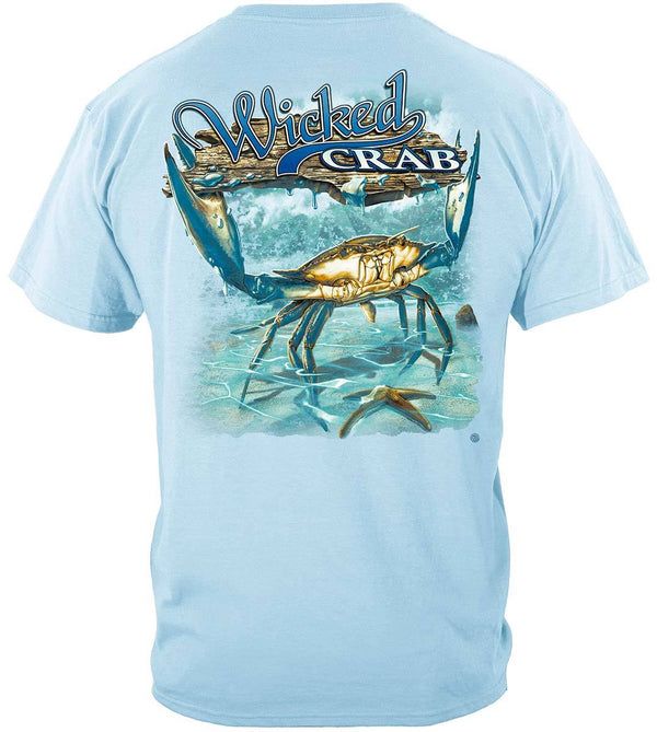 Wicked Fish Crab And Star Fish Premium T-Shirt