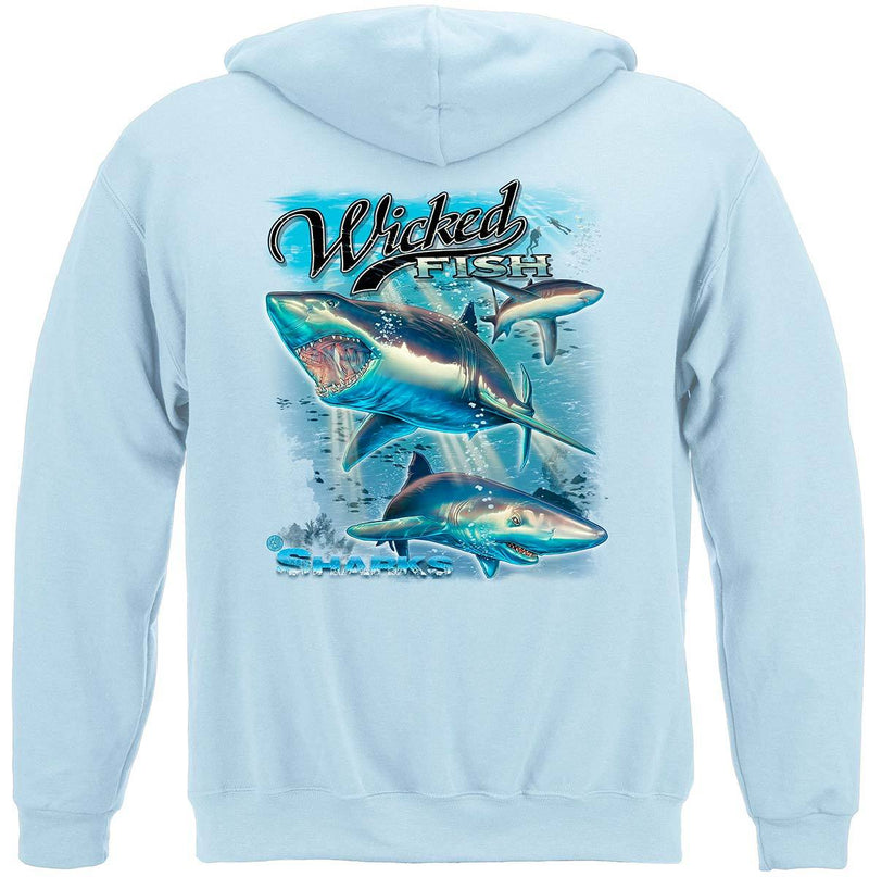 Wicked Fish Shark Premium T-Shirt