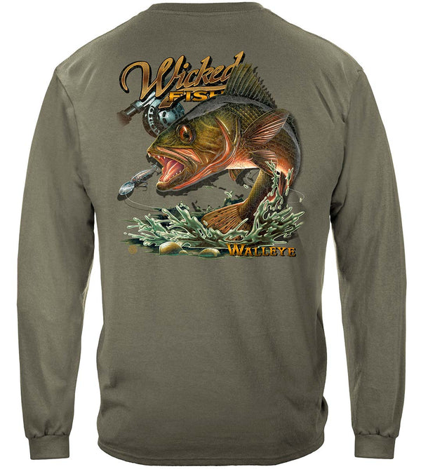 Wicked Fish Walleye Premium Long Sleeves
