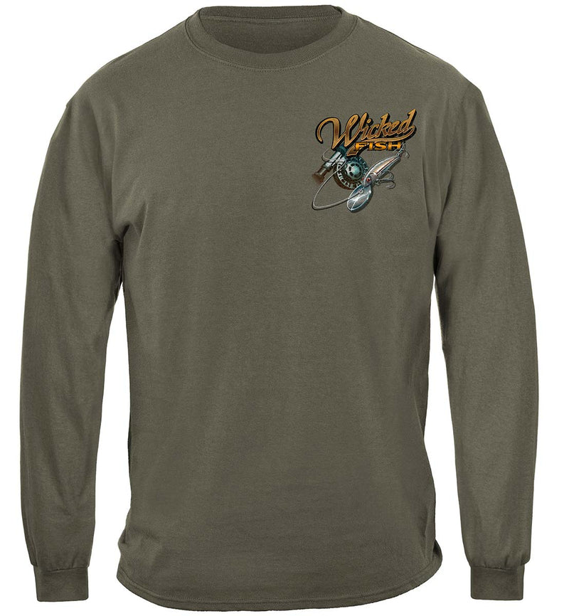Wicked Fish Walleye Premium T-Shirt