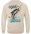 Wicked Fish Marlin Premium Long Sleeves