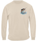 Wicked Fish Marlin Premium Hooded Sweat Shirt
