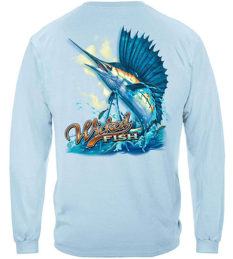 Wicked Fish Sail Fish Premium T-Shirt