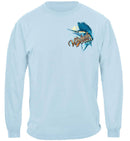 Wicked Fish Sail Fish Premium Hooded Sweat Shirt