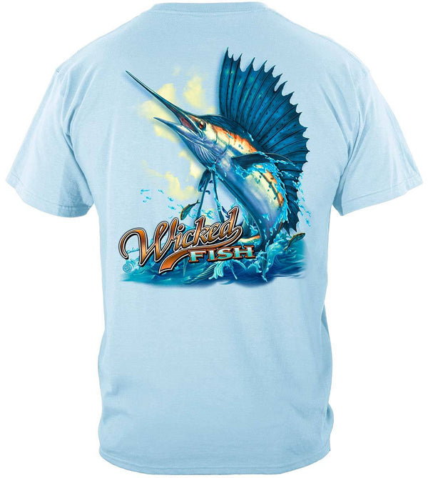 Wicked Fish Sail Fish Premium T-Shirt