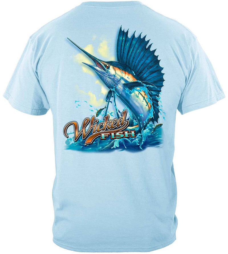 Wicked Fish Sail Fish Premium T-Shirt