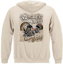 Wicked Hunt Turkey Premium Hooded Sweat Shirt