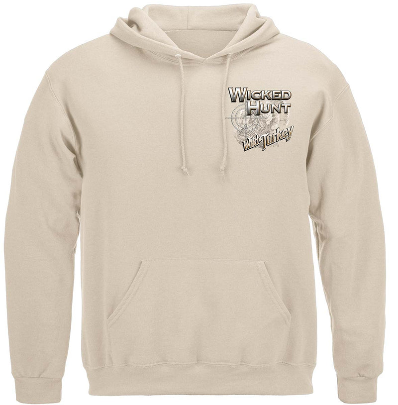 Wicked Hunt Turkey Premium Hooded Sweat Shirt