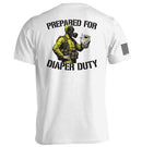 Prepared For Diaper Duty Hazmat Suit