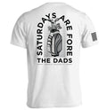 Saturdays Are For The Dads Golf Grey