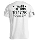 I Want To Go Back To 1776