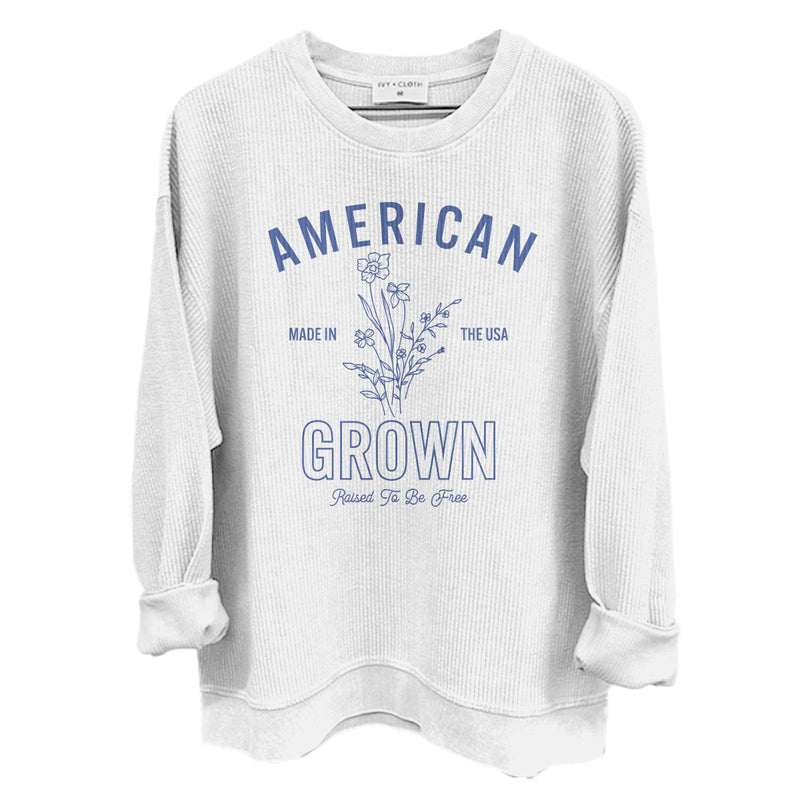 American Grown Raised To Be Free (Front)