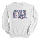 USA Floral Est 1776 (Front)