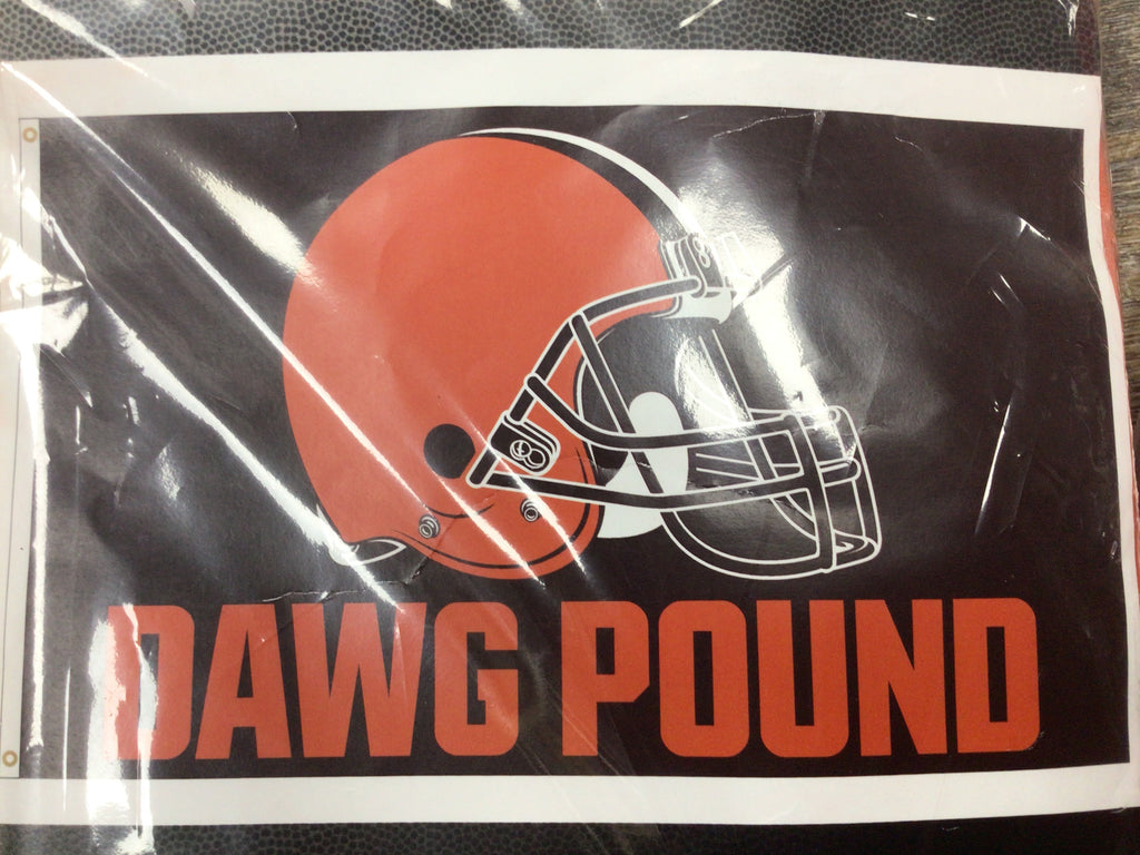 WinCraft Cleveland Browns Dawg Pound Flag