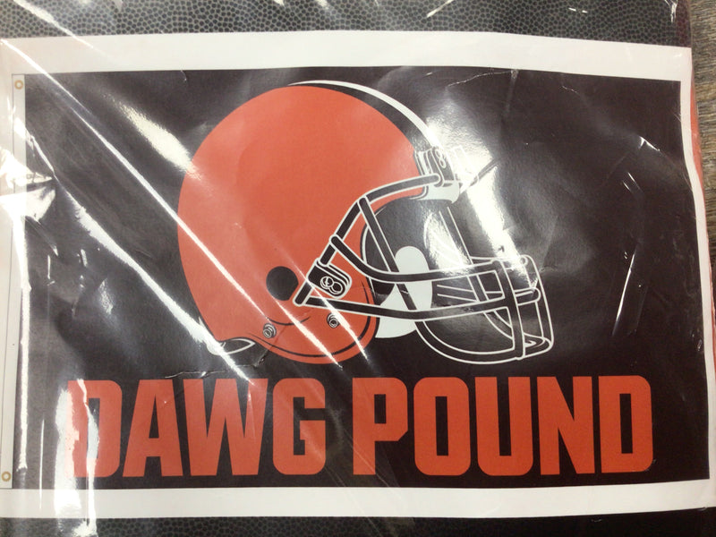 Cleveland Dawg Pound Flag