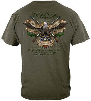 2ND AMENDMENT WE THE PEOPLE LIBERTY OR DEATH FIGHT FOR VICTORY TEE