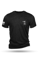 Tri-Blend T-Shirt - American Flag Schematic