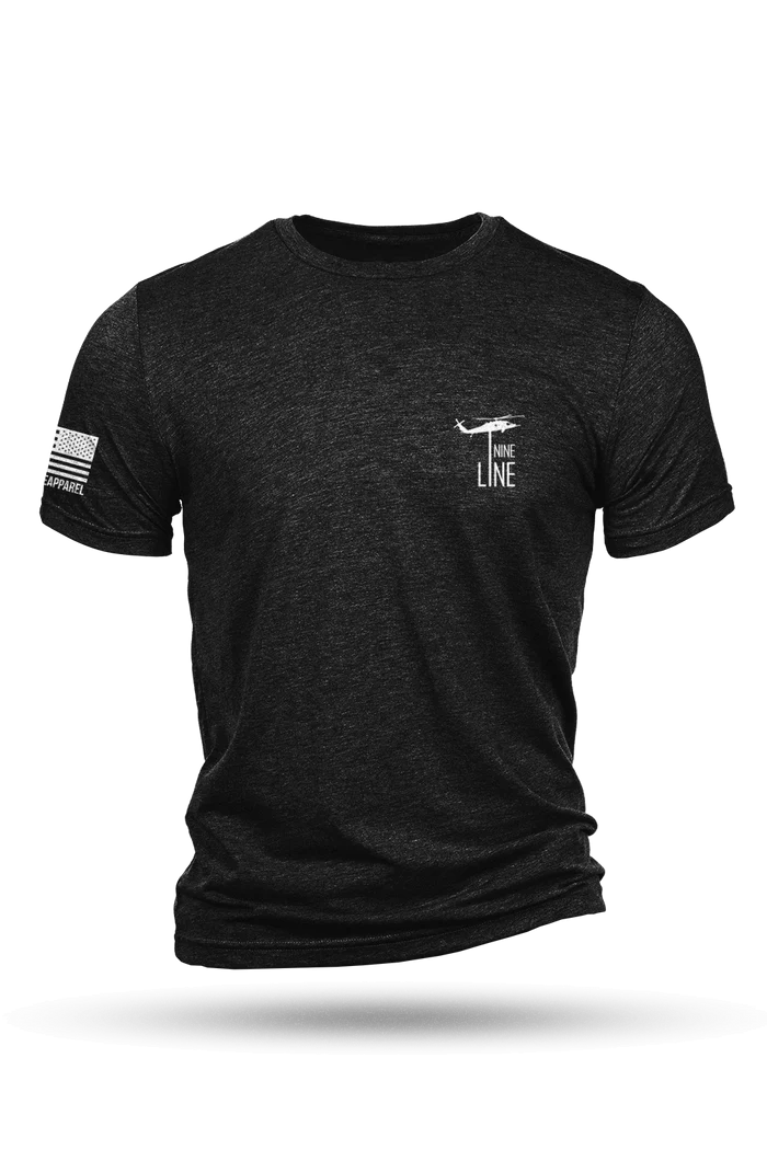 Tri-Blend T-Shirt - American Flag Schematic