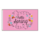 Hello Spring Flag