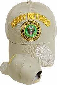 Army Retired Tan Hat