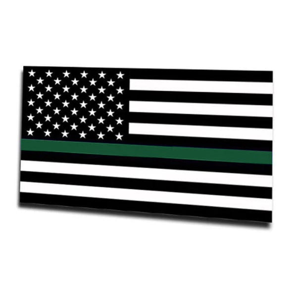Thin Green Line Magnet