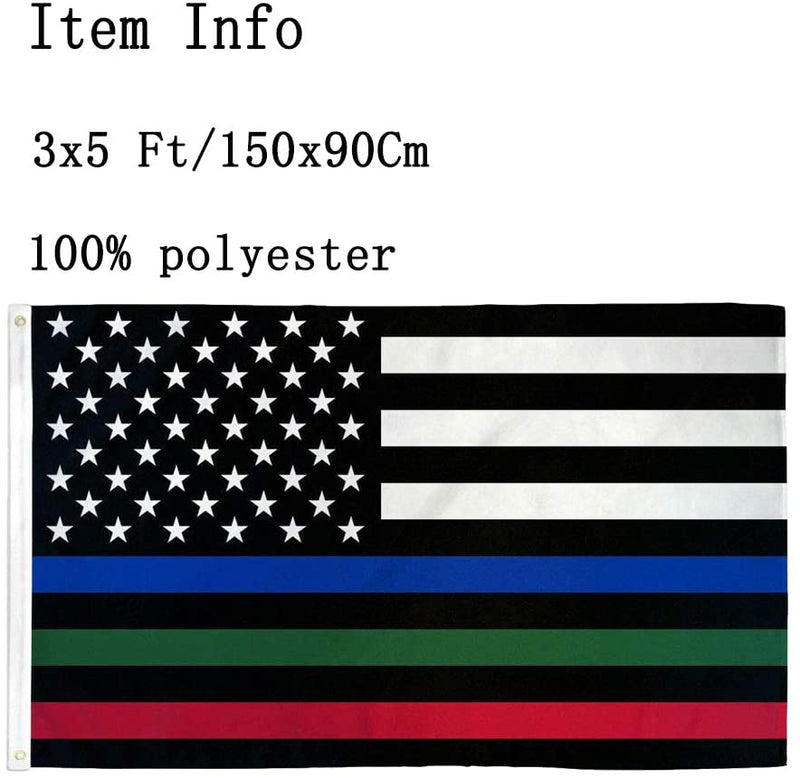 Thin Blue Line Flag – EZPOLE Flagpoles