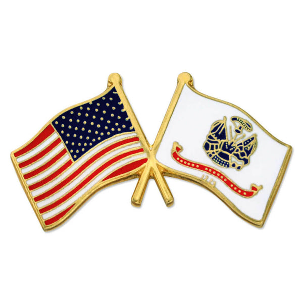 US Army / US Flag Pin