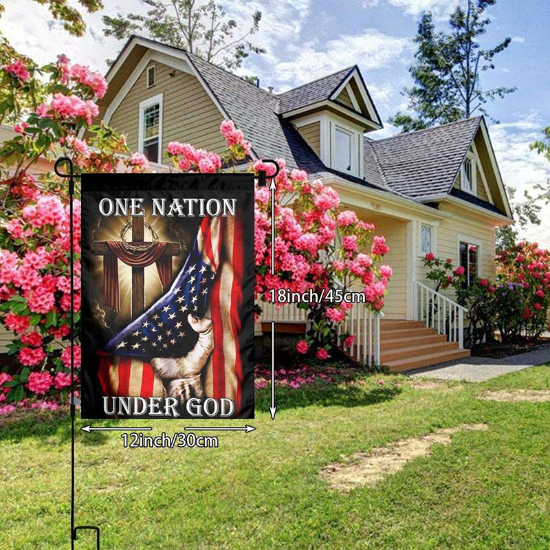 One Nation Under God Garden Flag