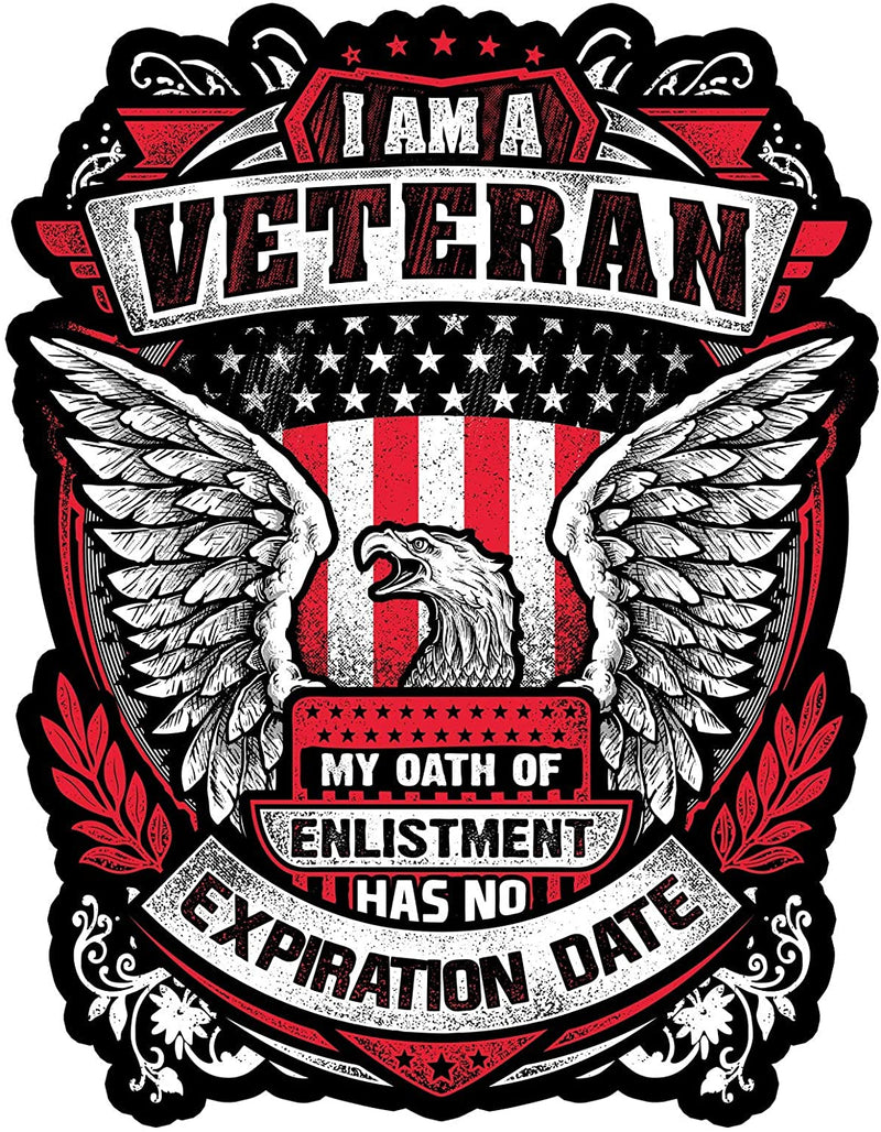 I Am A Veteran Decal