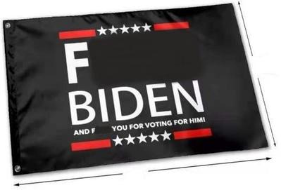 F Biden middle finger Flag