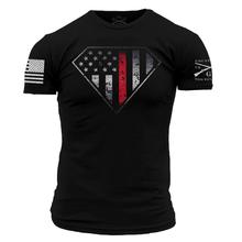 Small Red Line Crest T-Shirt